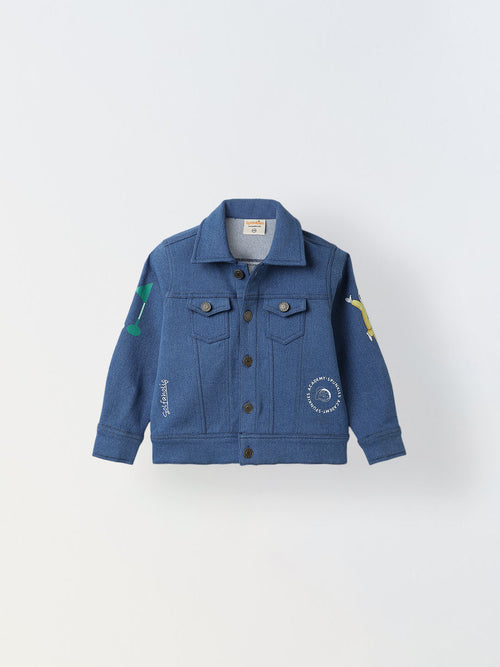 Spunkies Boys Blue Denim jacket
