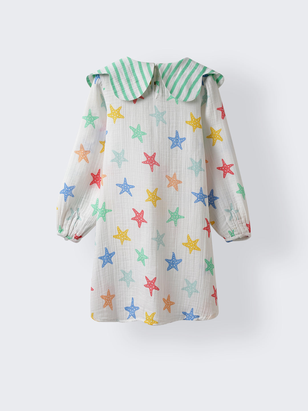Peter Pan Star Print Dress