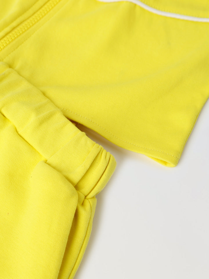 Fancy Yellow Girls Playsuit