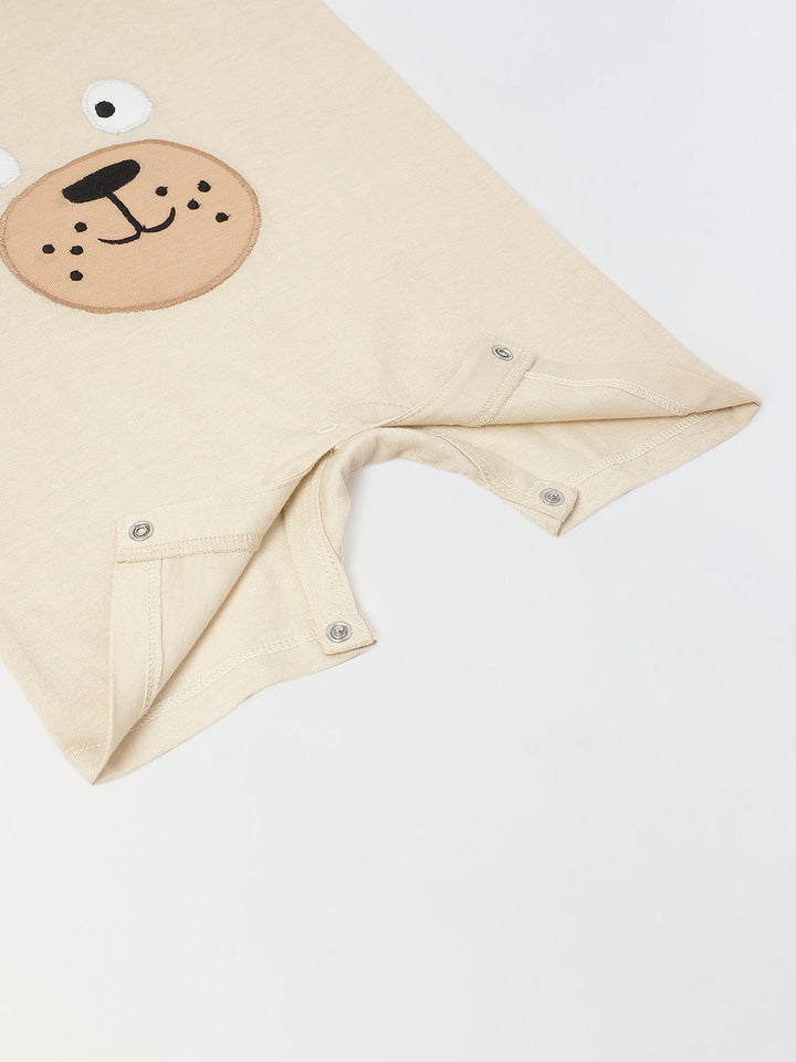 Infant Cotton Buttercream Romper
