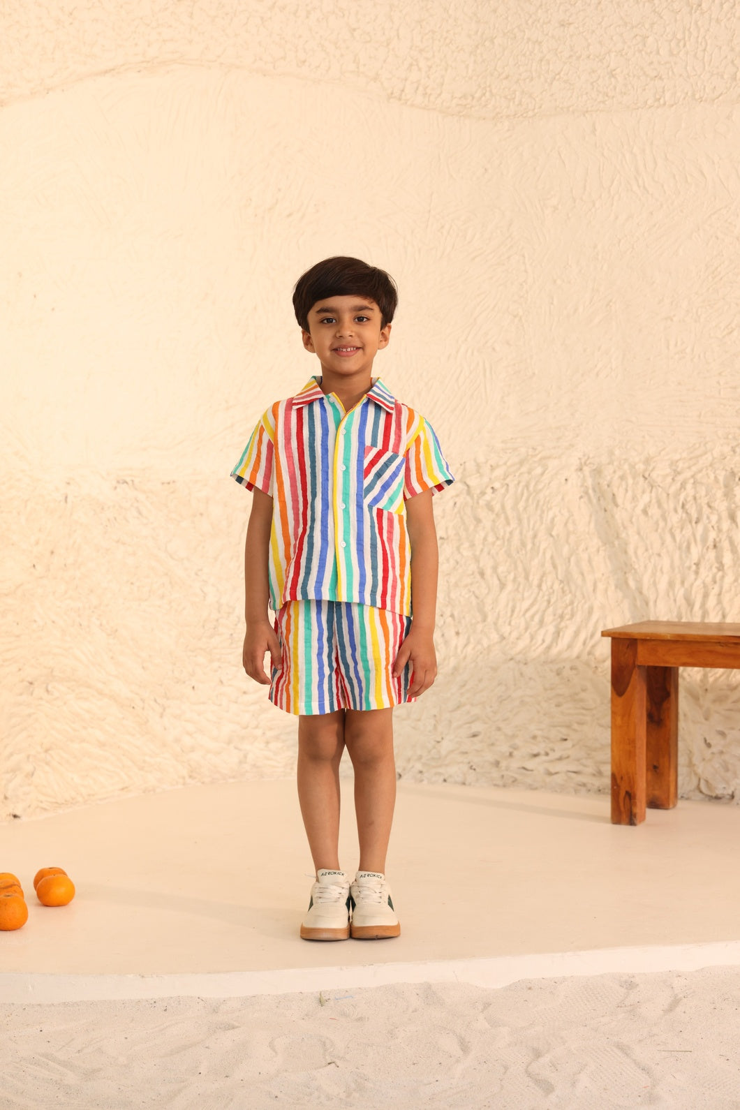 Boys Striped Summer Wear Sets