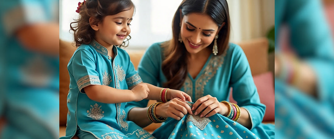 A Parent’s Guide to Caring for Kid’s Ethnic Wear