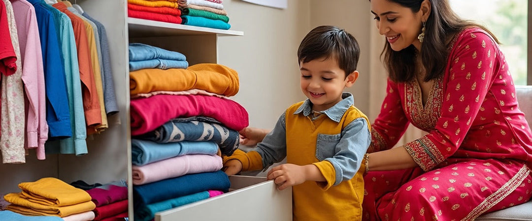 Saving Time on Kids' Clothing And Wardrobe 