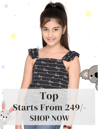 Buy Affordable Kids Tops From ₹249 | Spunkies