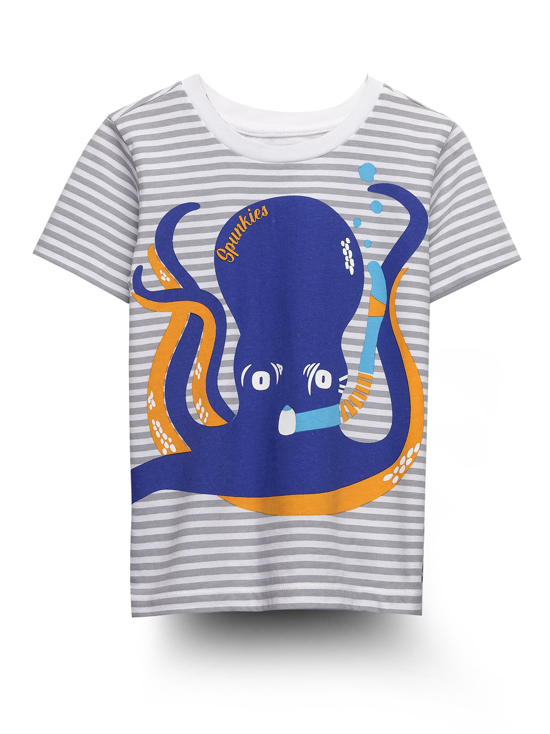 Octopus Printed Jersey Cotton Boys set