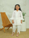 Girls White Long Sleeve Kids Set
