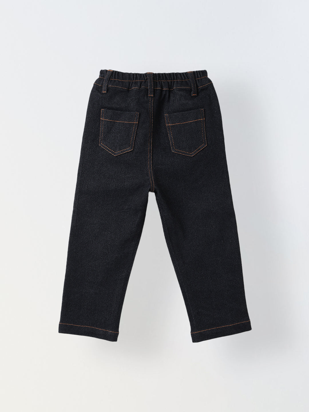 Spunkies Boys Graphic Print Denim Pant