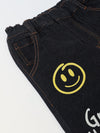 Spunkies Boys Graphic Print Denim Pant