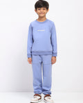 Boys Blue Long Sleeve Sweatshirt Set