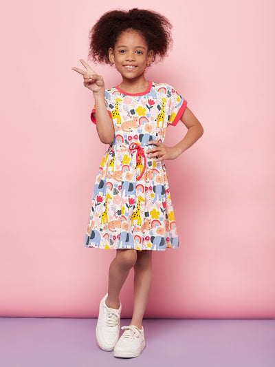 Kid Girl Print Dress