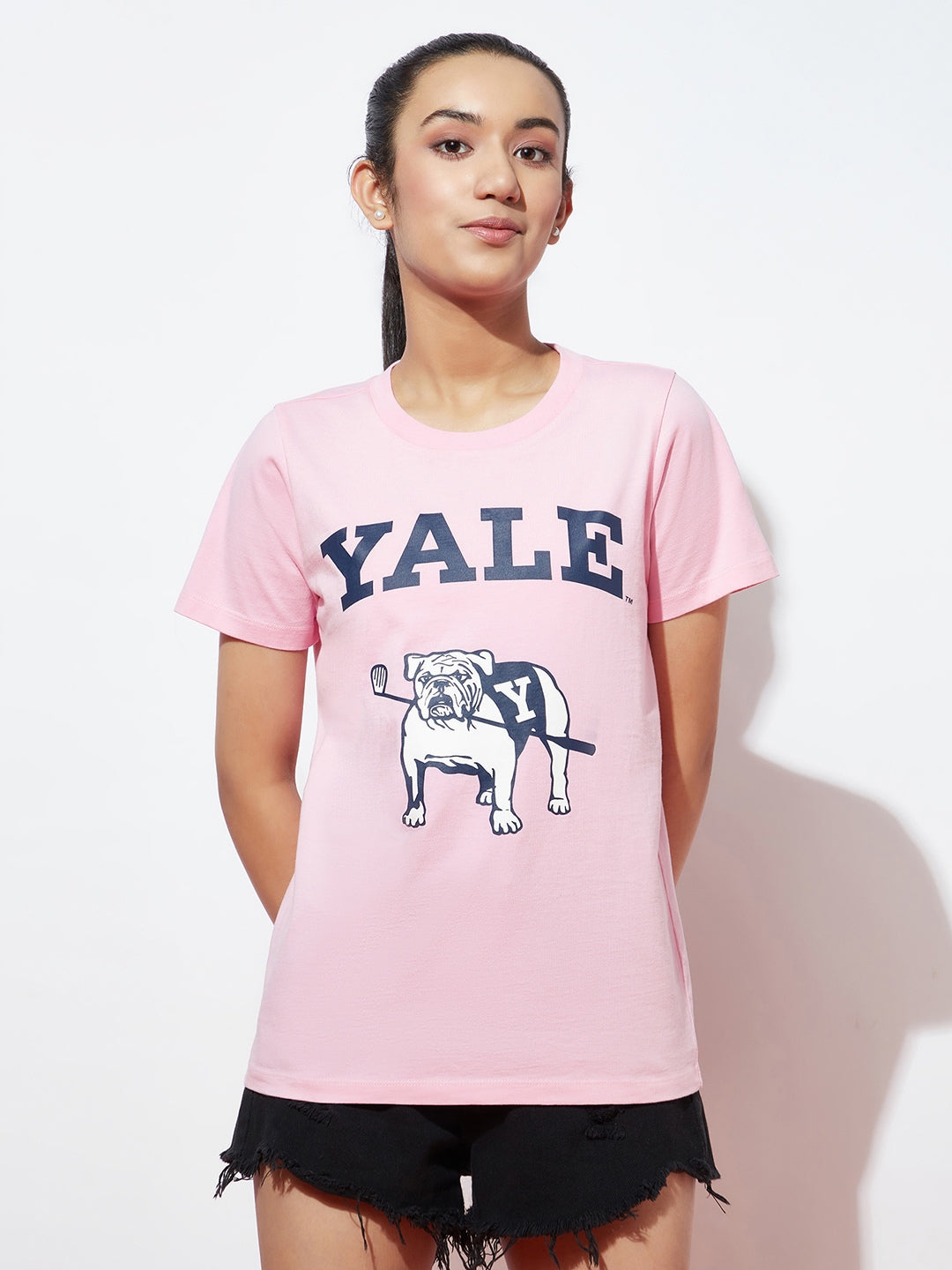 Teen Girls Yale University Tshirt