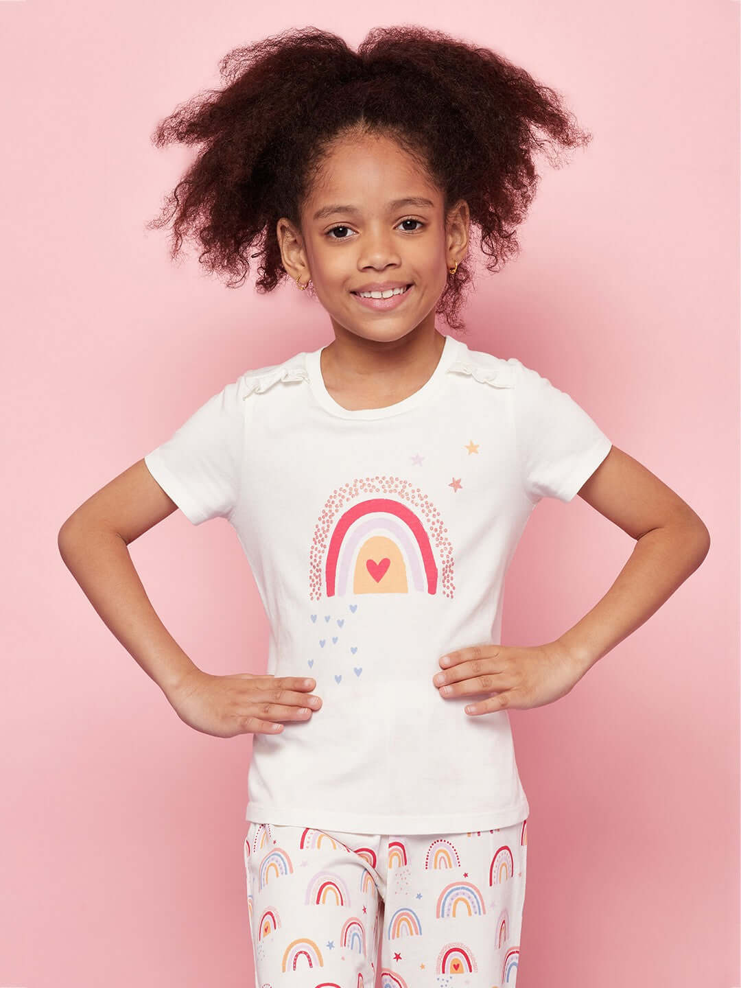 Rainbow Kid Girls Nightwear Suit Set
