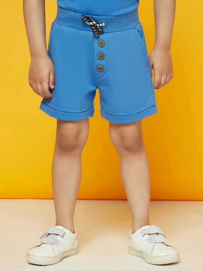 Cotton Terry Shorts For Boys
