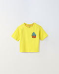 Muffin Embroidered Girls Top