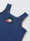 Spunkies Girls Sleeveless Denim Dress with Frill Hem