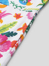 interlock Tropical Print Dress