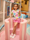 Girls Cartoon Print Everyday Play sets