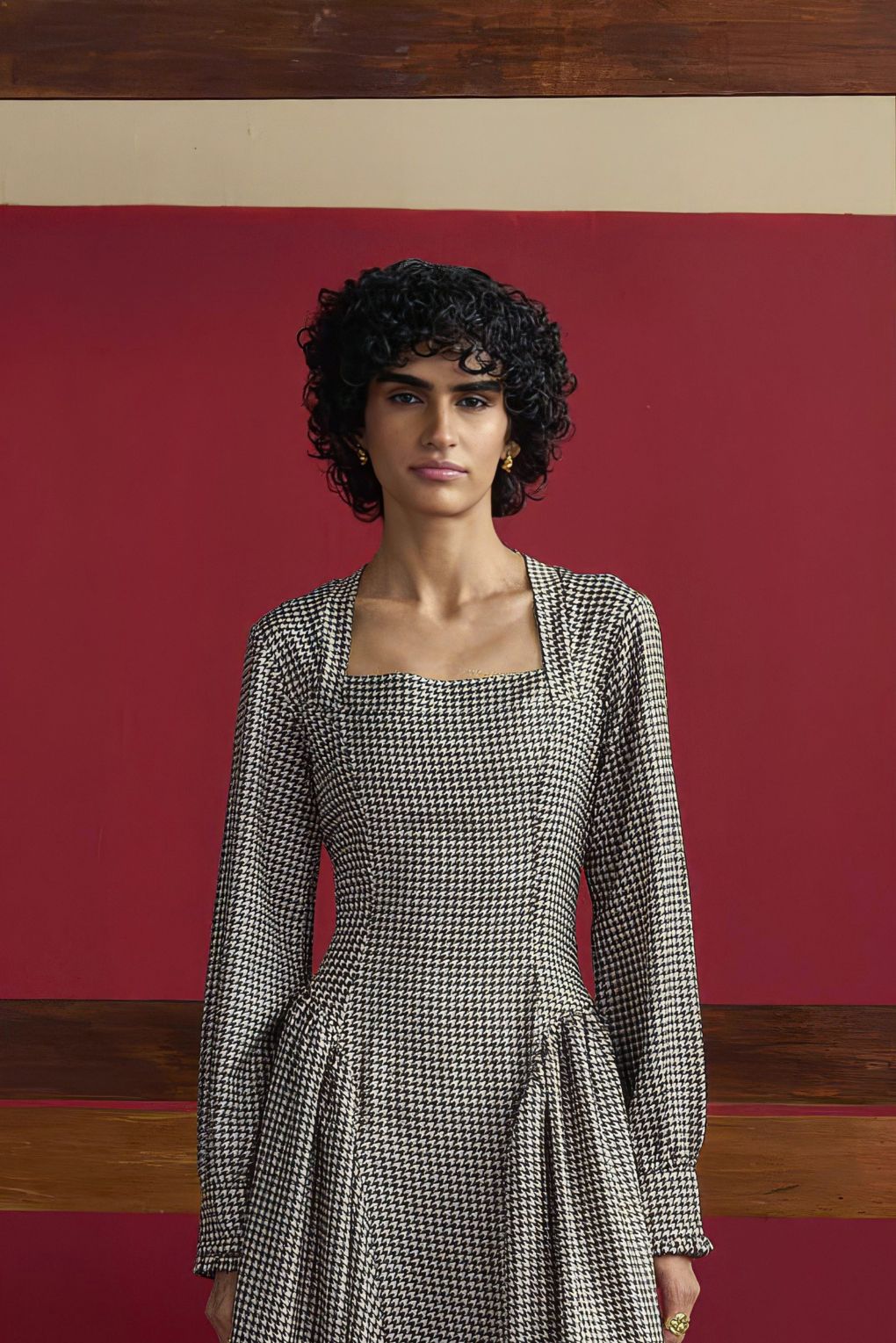 Lattice Corset Dress