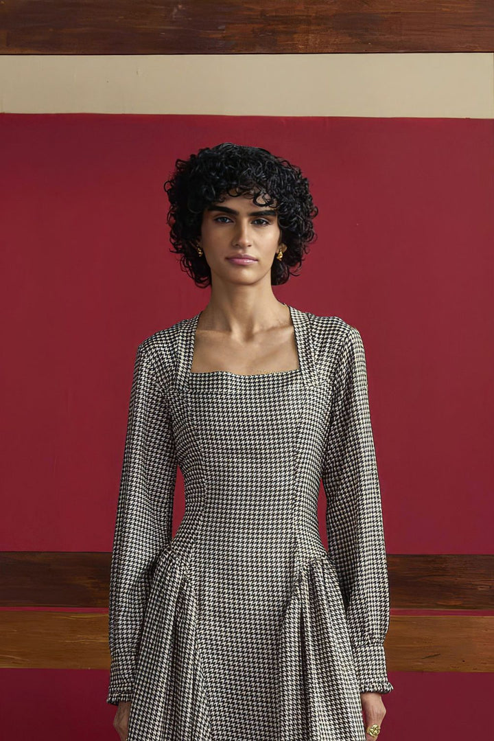 Lattice Corset Dress