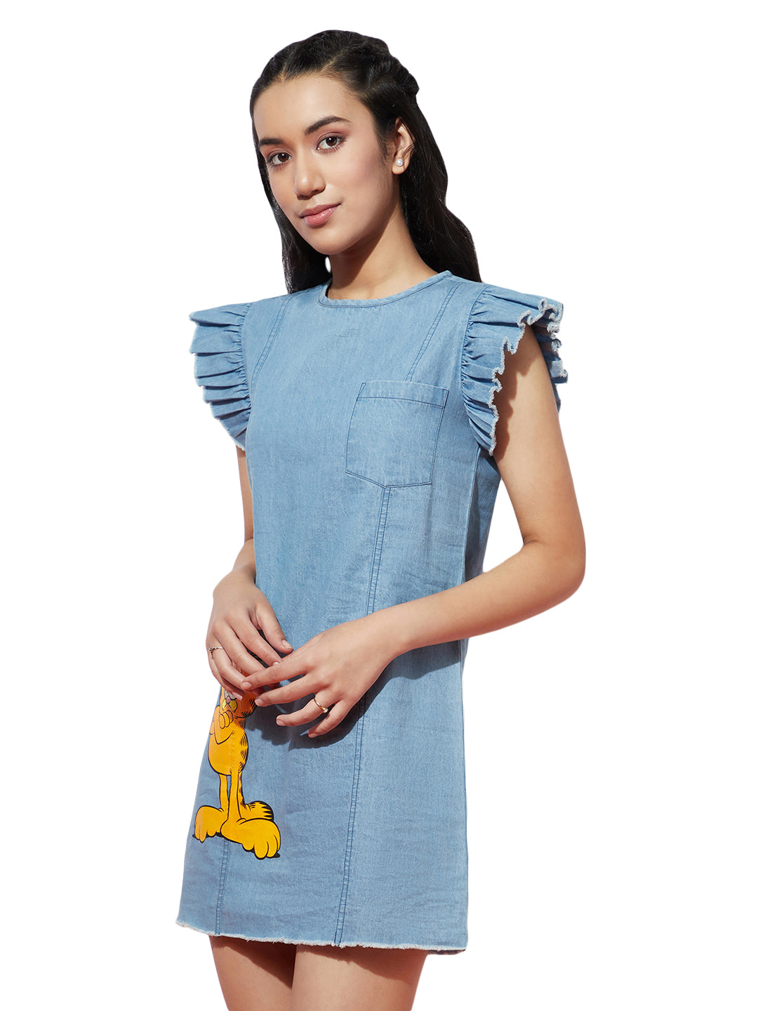 Combo of 2 Denim Dresses for Girls