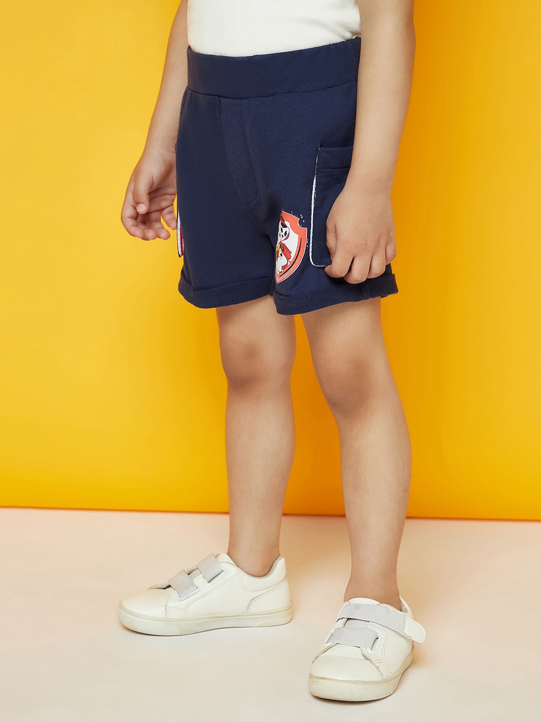 Combo of 3 Shorts - Navy & Black Cotton Fabric for Comfort and Style