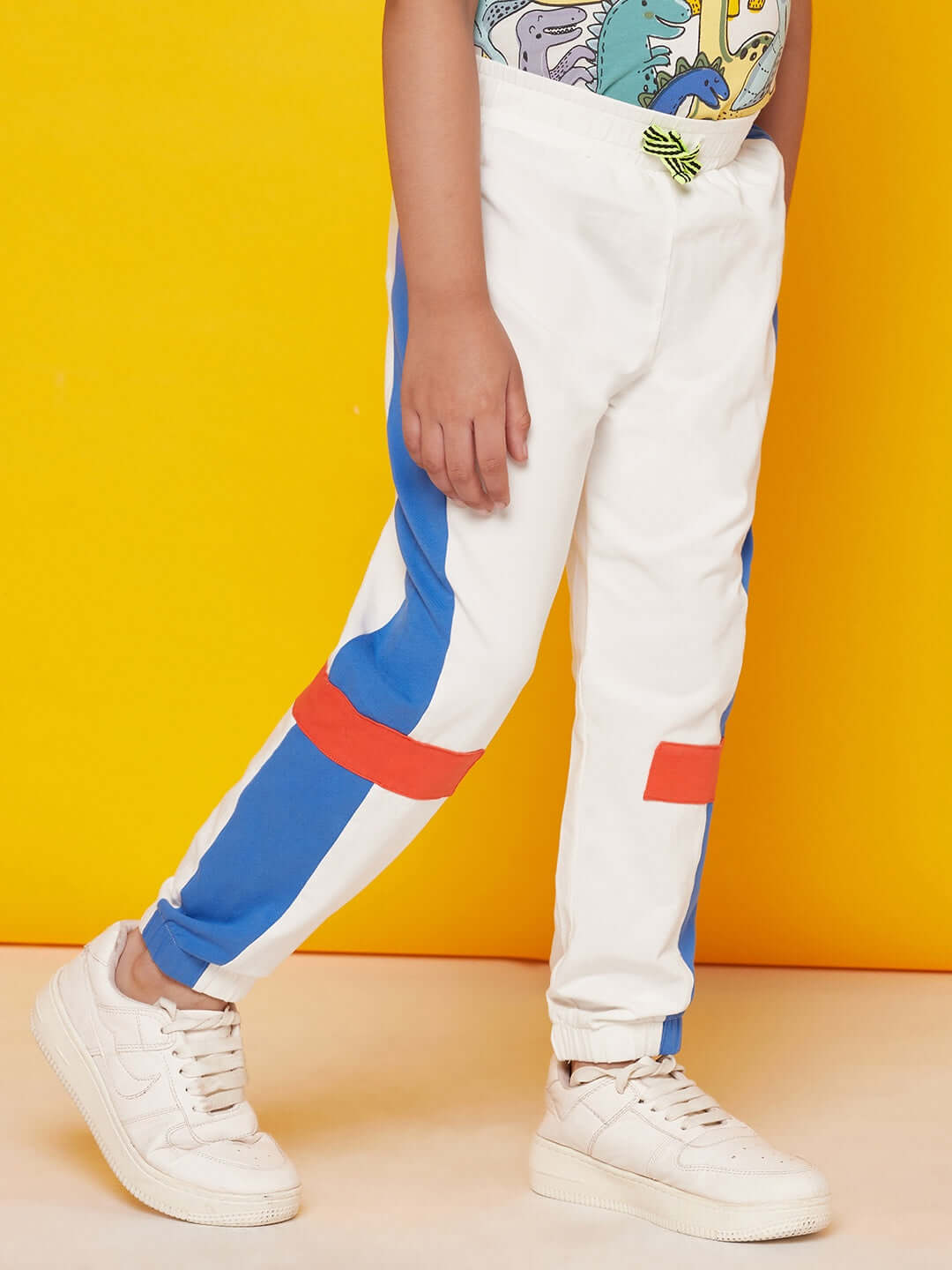 Everyday White Stretched Jogger