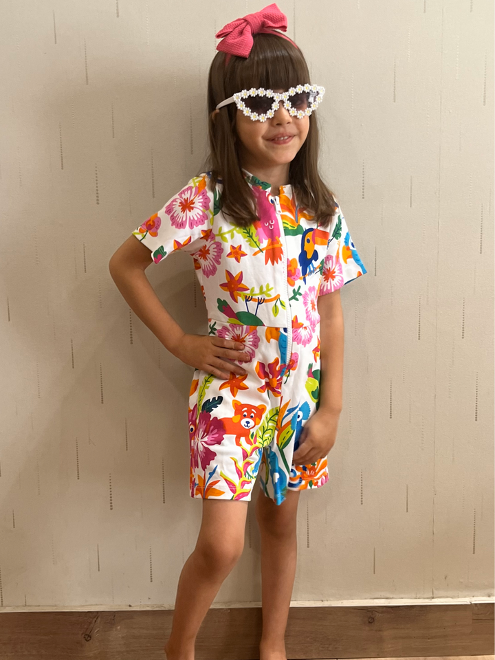 Blossom Casual Printed Girls Dress