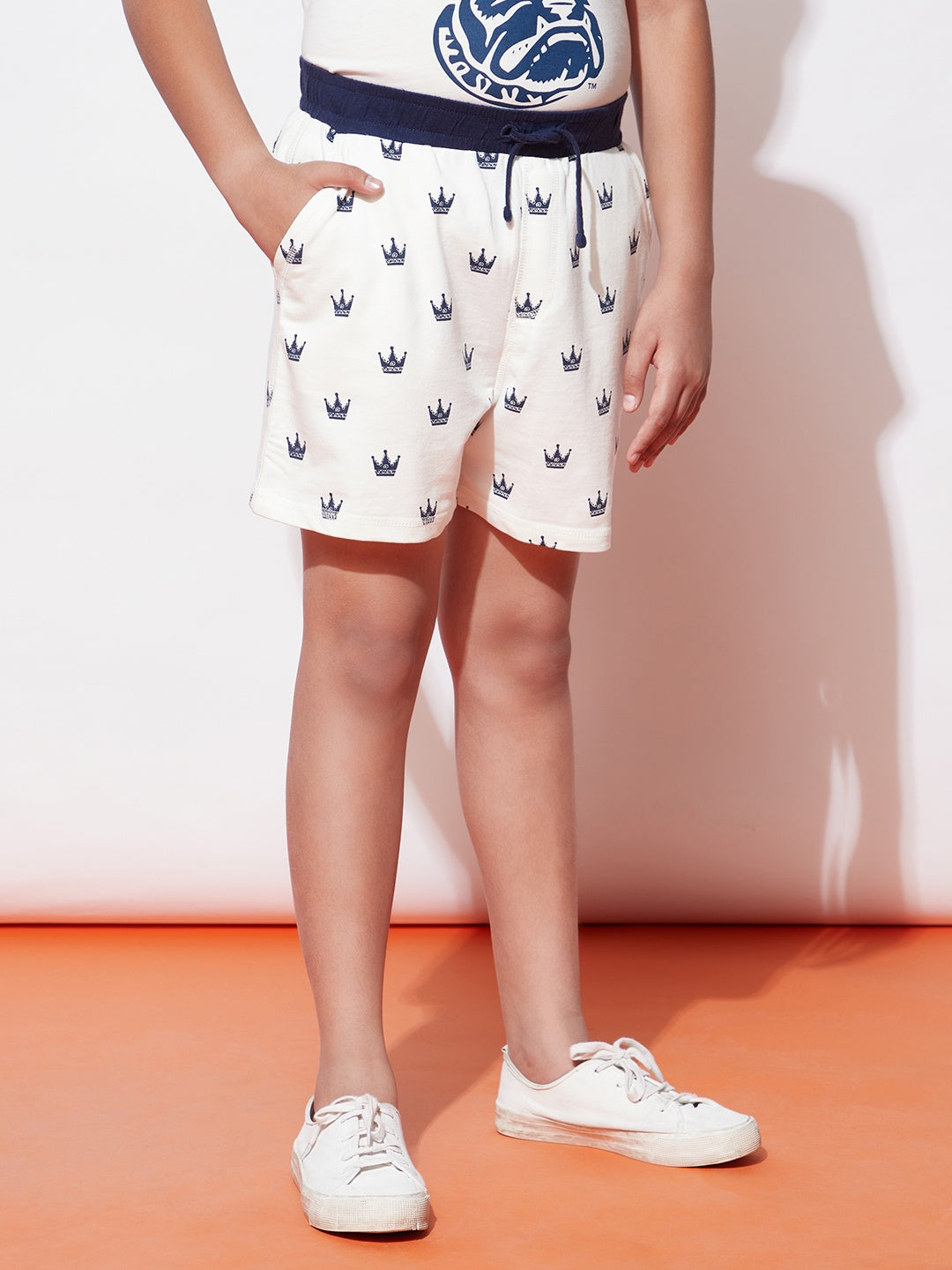Crown All Over Print Boys Shorts
