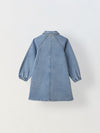 Girls Denim Oversized Tunic