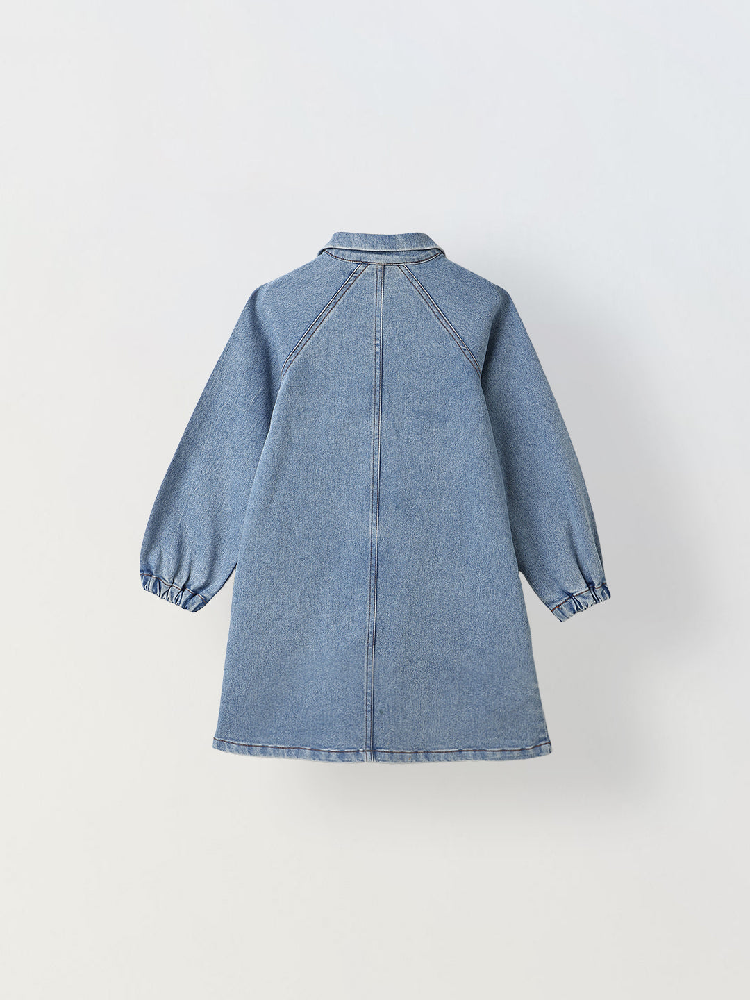 Girls Denim Oversized Tunic