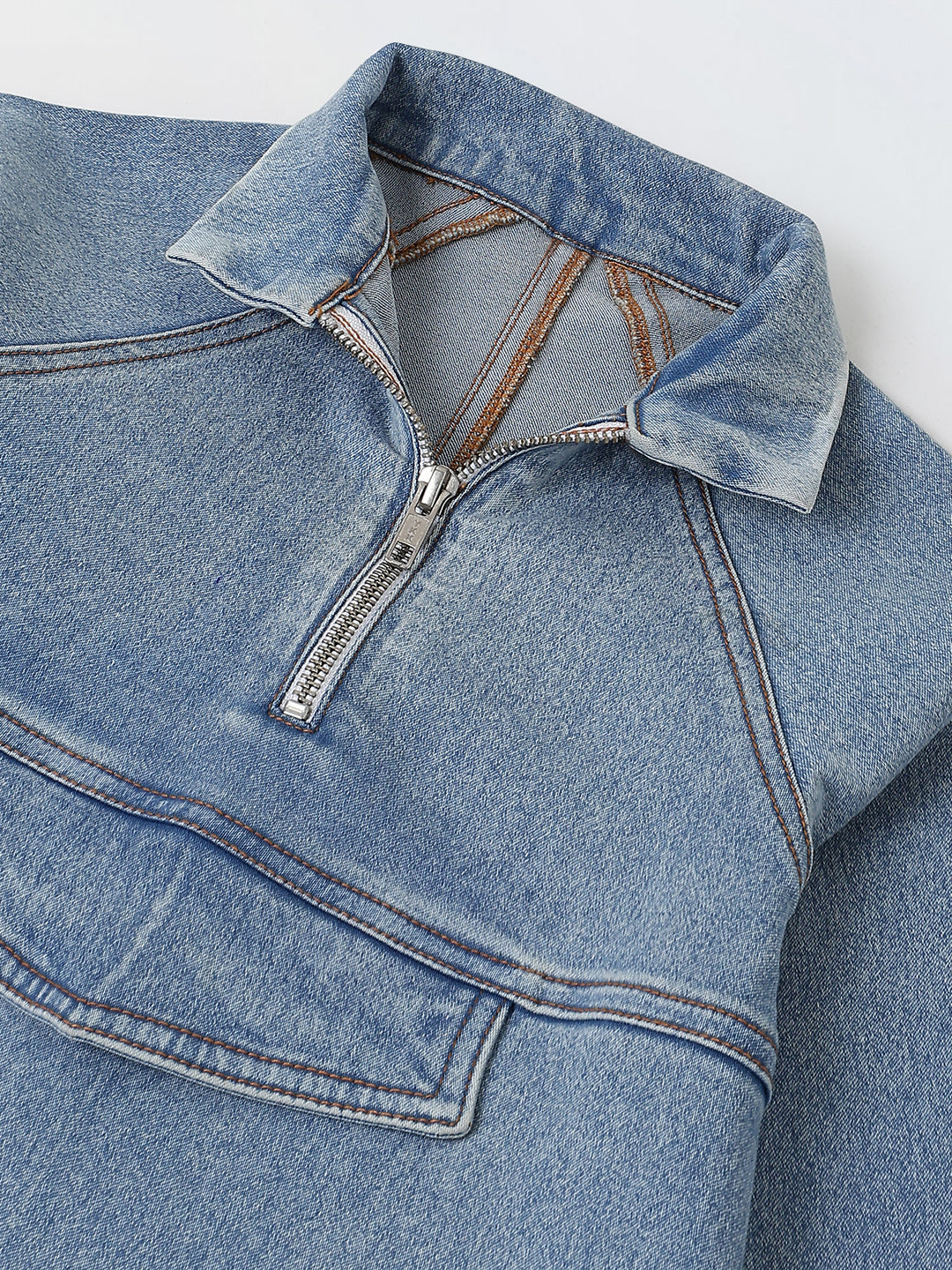 Girls Denim Oversized Tuinc