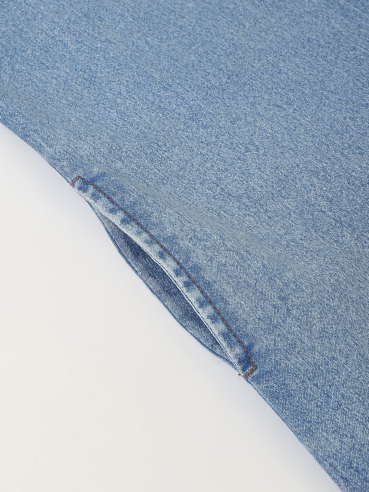 Girls Denim Oversized Tuinc