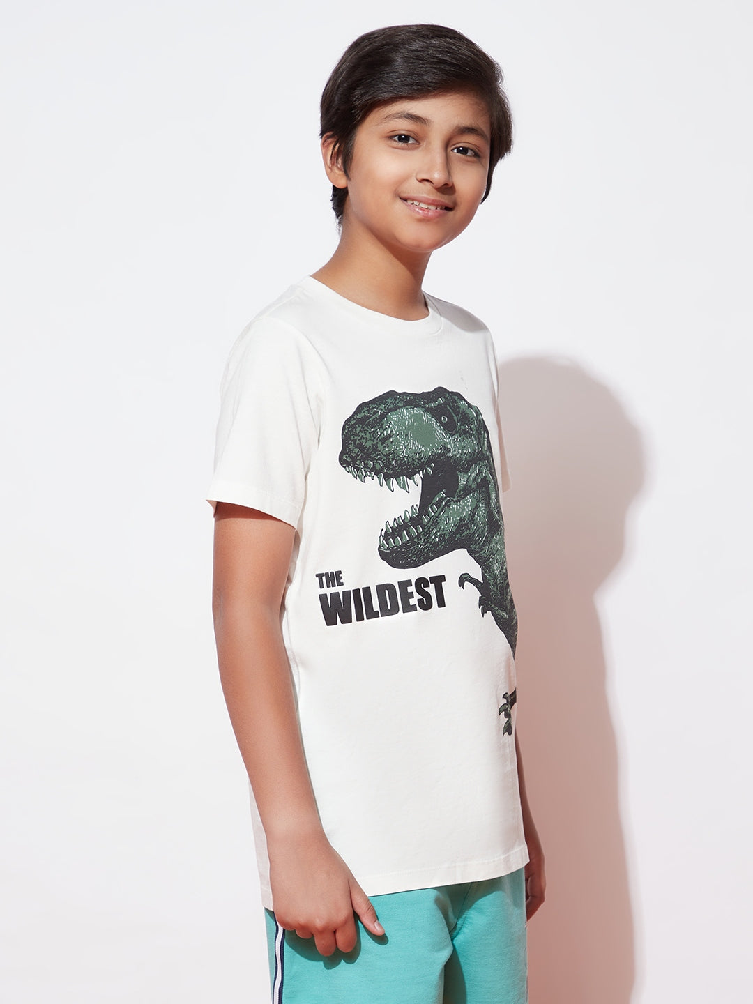 Dino High Tshirt For Boys
