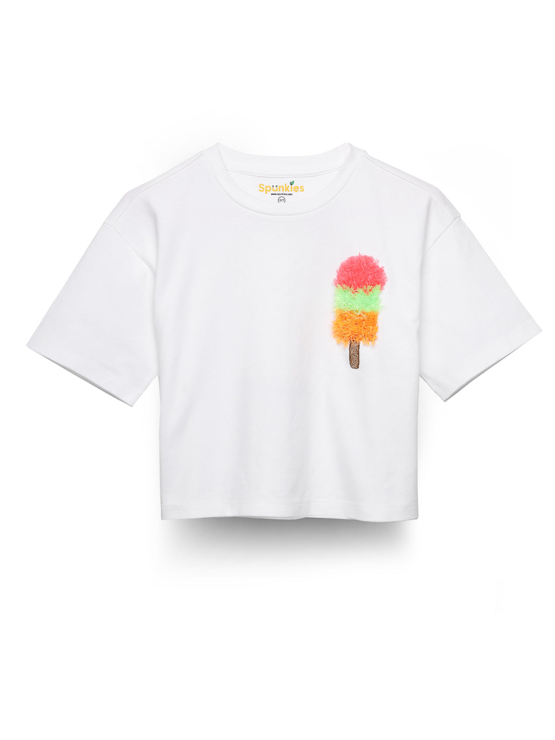 Everyday IceCream Embroidered Top