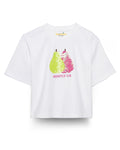 Playful embellished cotton Girls top
