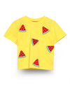 Everyday Watermelon Badge Top