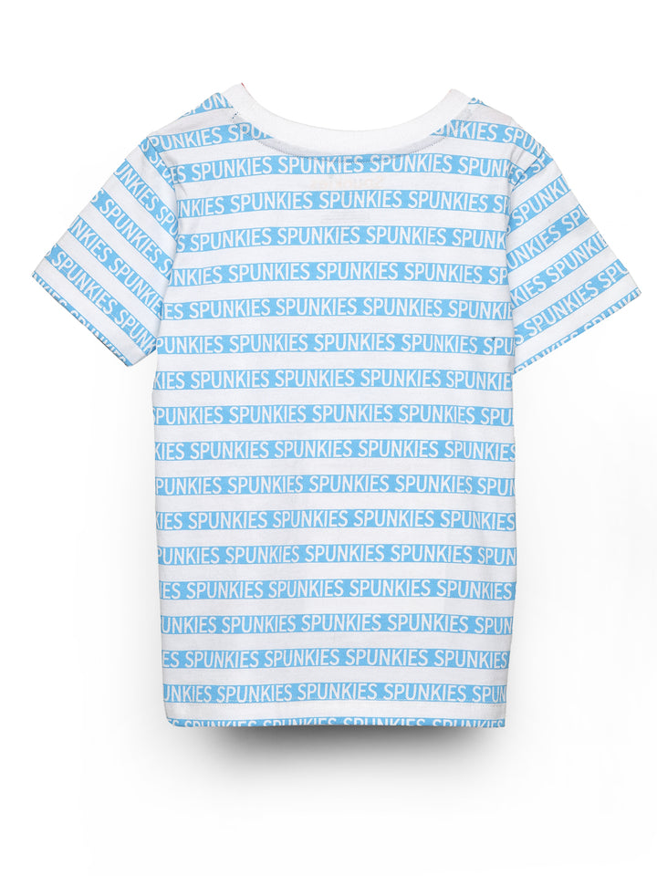 Cute hippo-printed Cotton jersey boys set