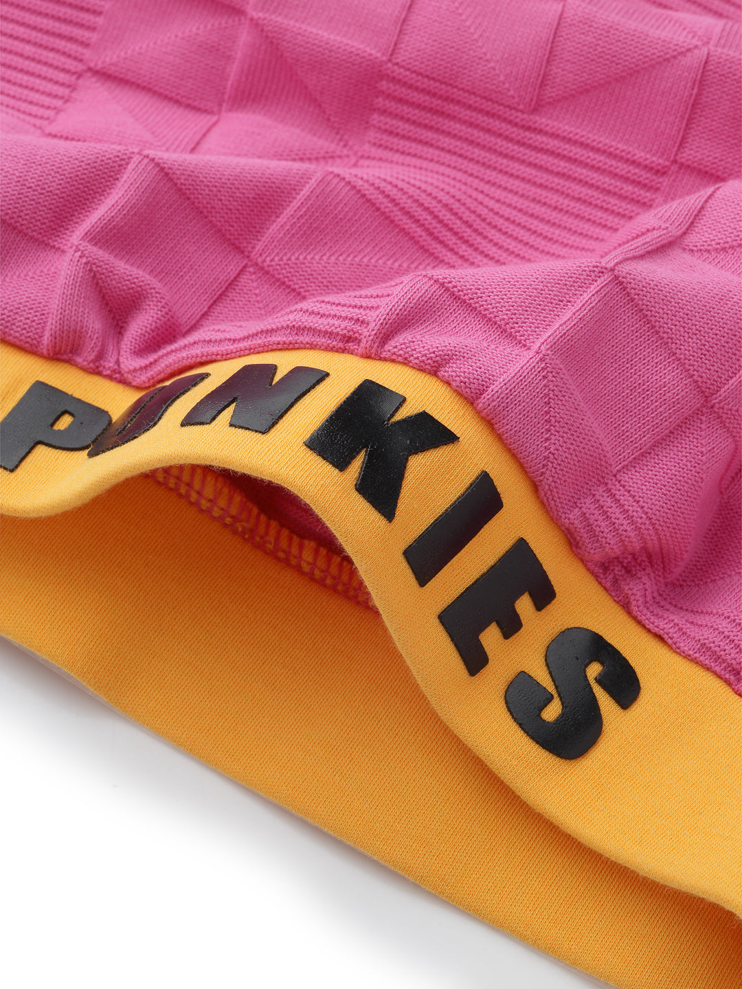Rose pink trendy G-knit sleeveless top