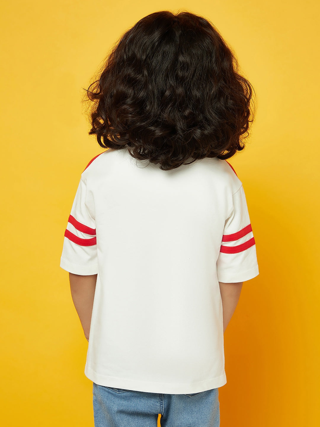 Boys Cotton Red Tshirt