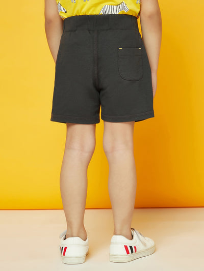 Combo of 3 Shorts - Navy & Black Cotton Fabric for Comfort and Style