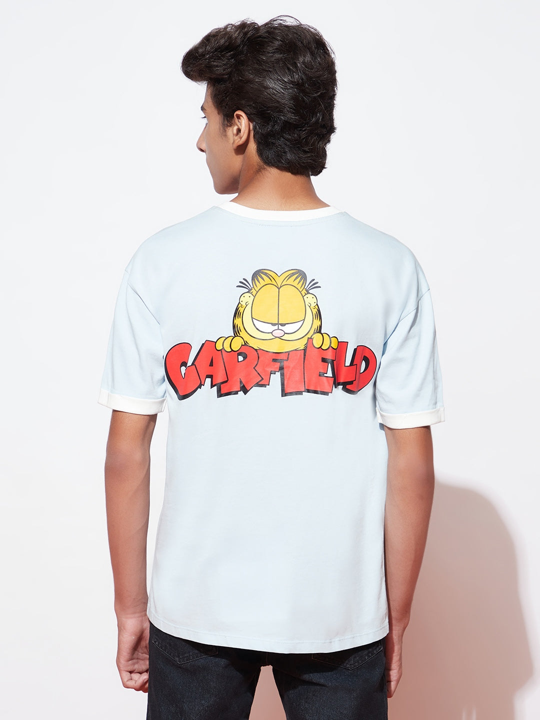 Teen Garfield Printed Oversized T-Shirt