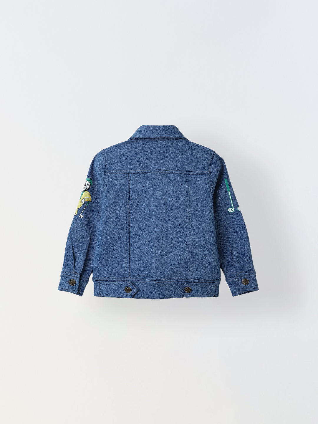 Spunkies Boys Blue Denim  jacket