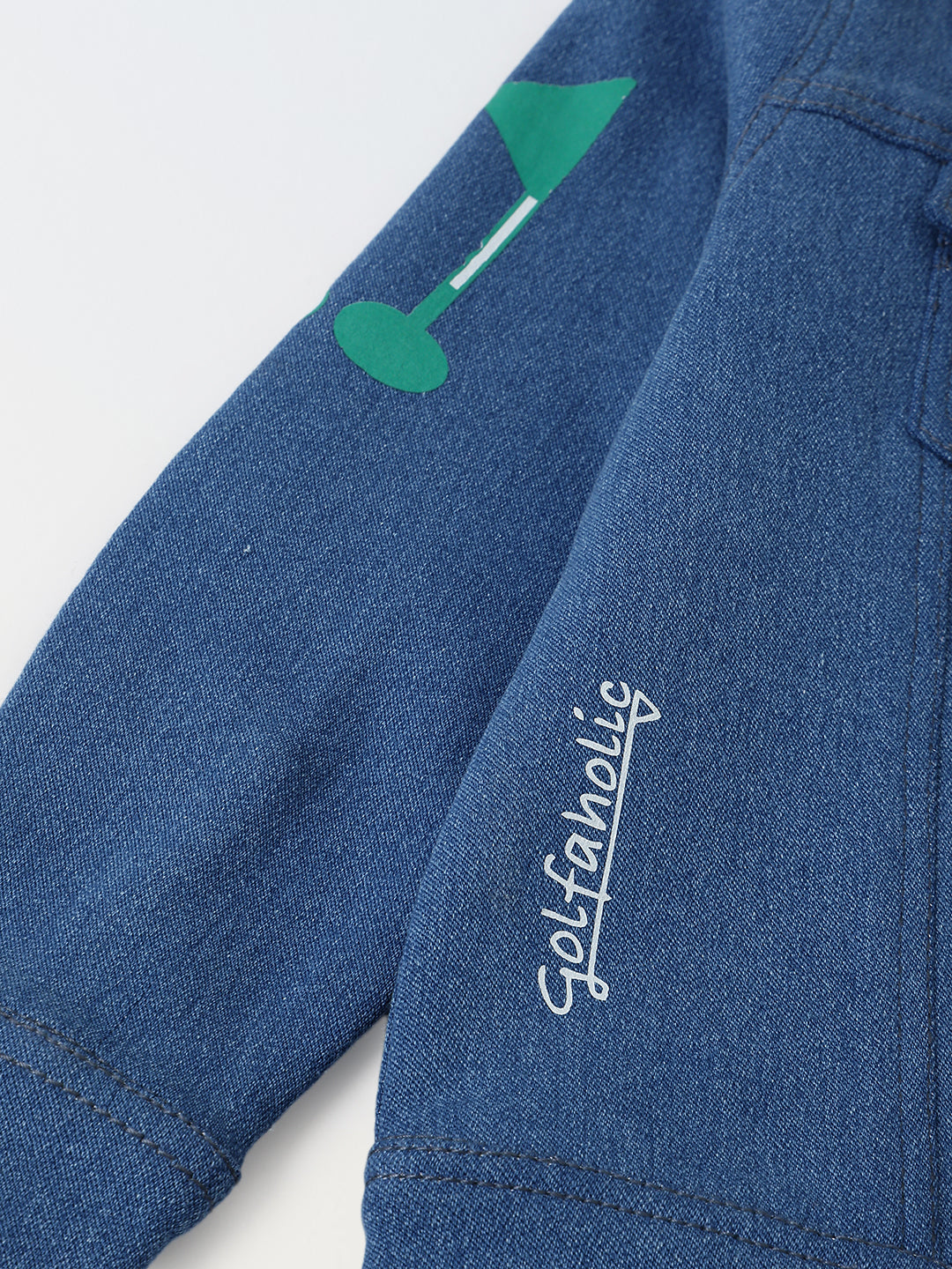 Spunkies Boys Blue Denim  jacket