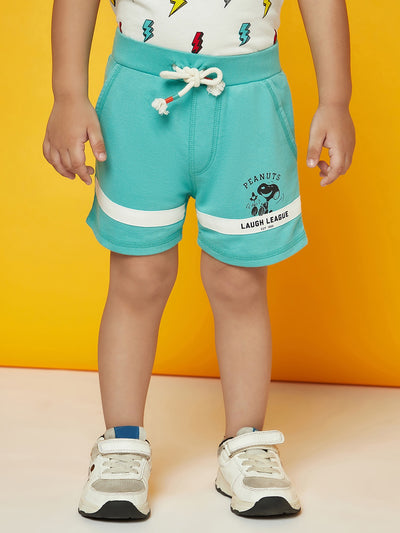Kid Boy Printed Polo & Shorts Set