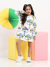 White Printed Play Dress