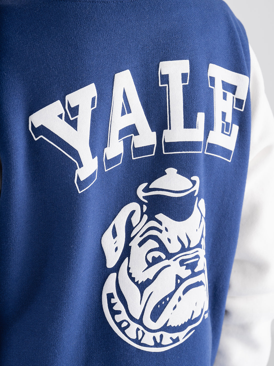 Navy Blue Yale Embroidered Jacket & Jogger Set