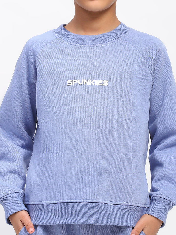 Boys Blue Long Sleeve Sweatshirt Set
