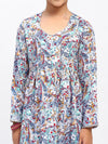 Girls Full Sleeve Paisley Print Ethnic Kurta and Bottom Set