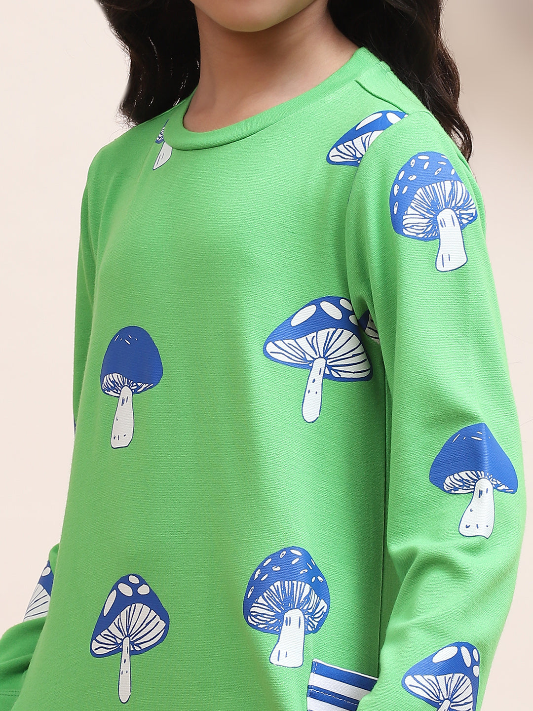 Mushroom Printed Play Dress