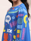 Blue AOP Play Dress